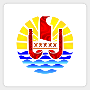 Flag of French Polynesia Sticker